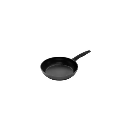 Sartén Kuhn Rikon Easy Induction 30 cm de aluminio negro con diseño antiadherente y mango ergonómico.