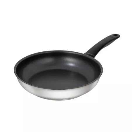 Sartén Kuhn Rikon Classic 28 cm de aluminio antiadherente con mango ergonómico y acabado pulido brillante