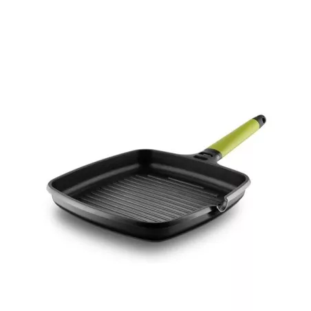 ASADOR FUNDIX RAYADO M/KIWI 27 CM.