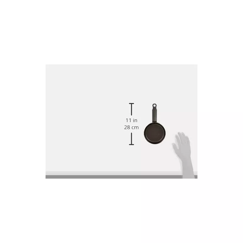 Sartén Lacor Robust 23614 14 cm de aluminio antiadherente con diseño compacto y mango ergonómico.
