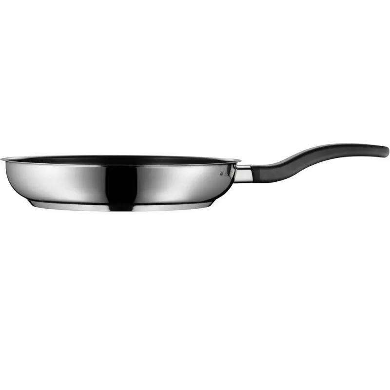 Sartén WMF Devil 28 cm acero inoxidable antiadherente con diseño elegante y mango ergonómico para un manejo cómodo