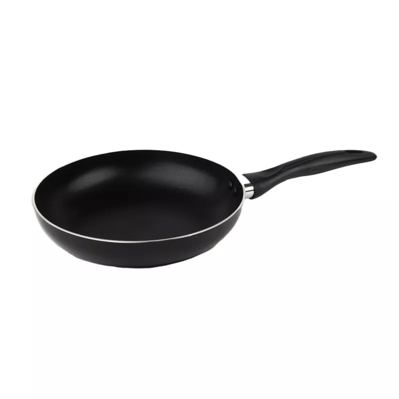 Sartén Vier 805 28 cm aluminio antiadherente induction color negro con diseño ergonómico y superficie antiadherente.