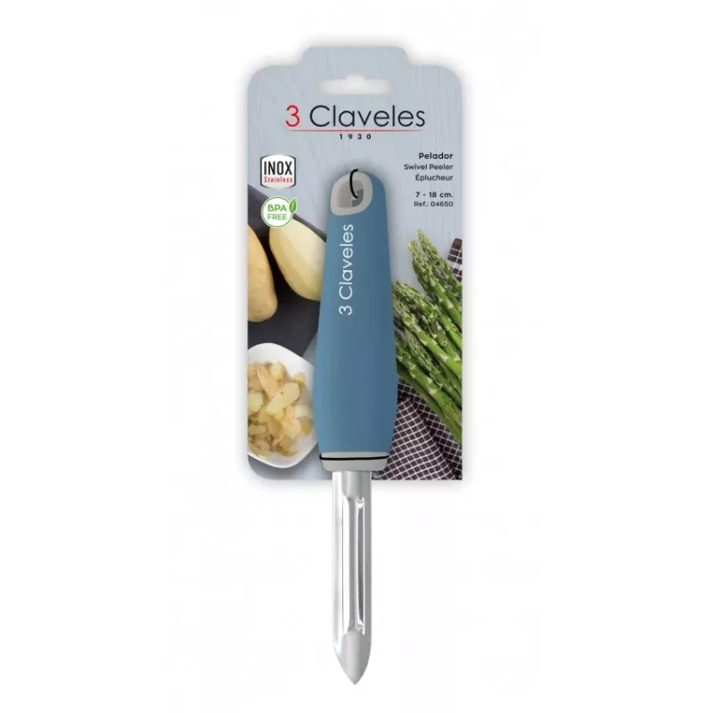 PELADOR 04650 3 CLAVELES INOX