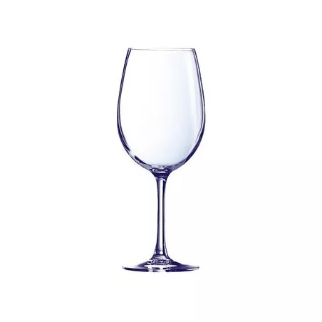 COPA CABERNET 35 CL. ECO V8810 HOST de cristal transparente con base sólida y diseño elegante para vinos.