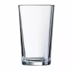 VASO CONIQUE 3 BIS 28 ARCOROC P2131 de cristal transparente con diseño moderno y acabado pulido ideal para bebidas.