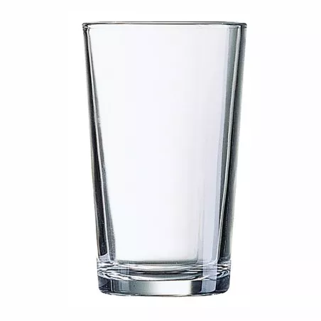 VASO CONIQUE 3 BIS 28 ARCOROC P2131 de cristal transparente con diseño moderno y acabado pulido ideal para bebidas.
