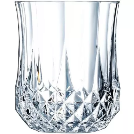 VASO MAINTENON 23 D`ARQUES de cristal transparente con diseño facetado y acabado brillante para licores