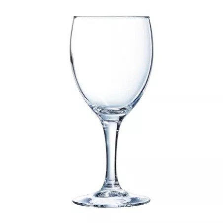 COPA ELEGANCE 31 LUMINARC de vidrio transparente con diseño elegante y acabado brillante, ideal para celebraciones