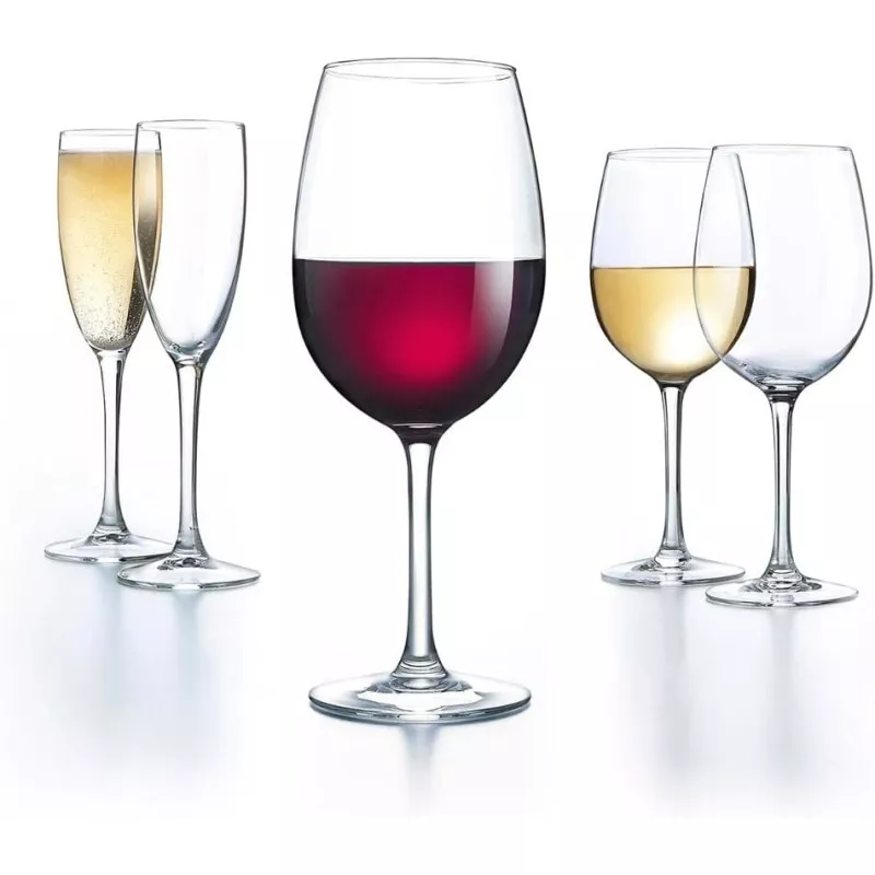 COPA CAVE GRAND BOURGOGNE 57 CL LUMINARC de vidrio transparente con forma elegante para vinos tintos y blancos.