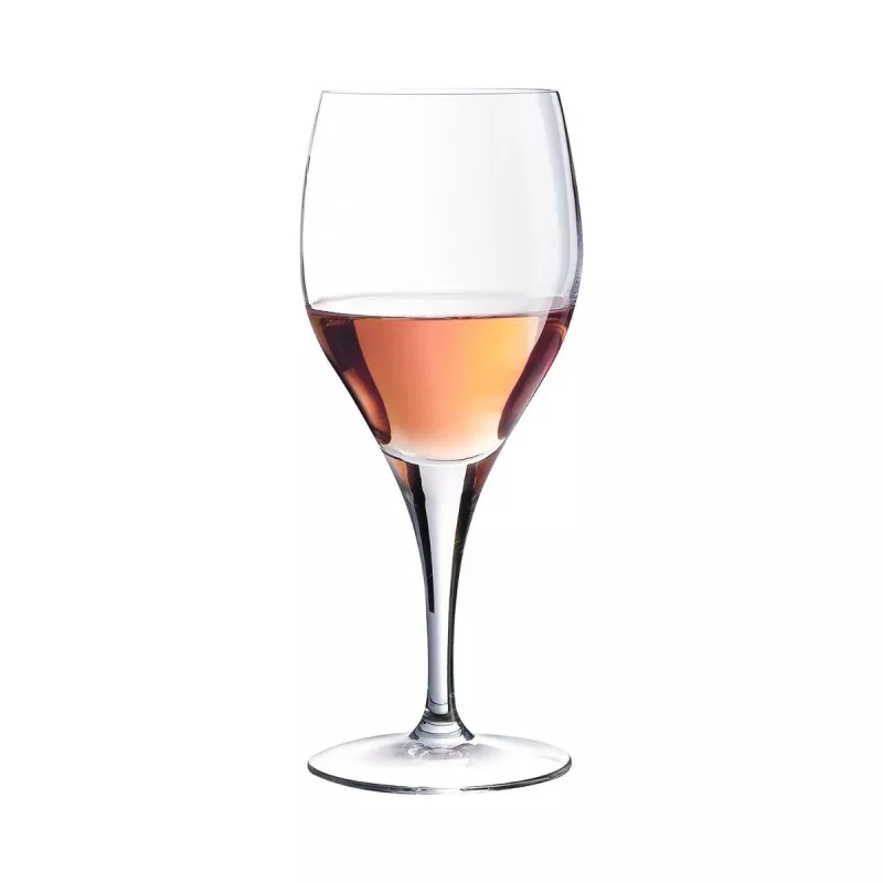 COPA SENSATION EXALT ECO 41Vv8825 de cristal transparente con diseño elegante y base estable, ideal para vino rosado.