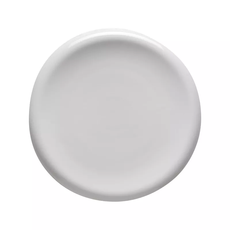 PLATO ORBE RAIA 34 CM BLANCO PORVASAL de cerámica brillante con acabado liso y diseño moderno elegante.