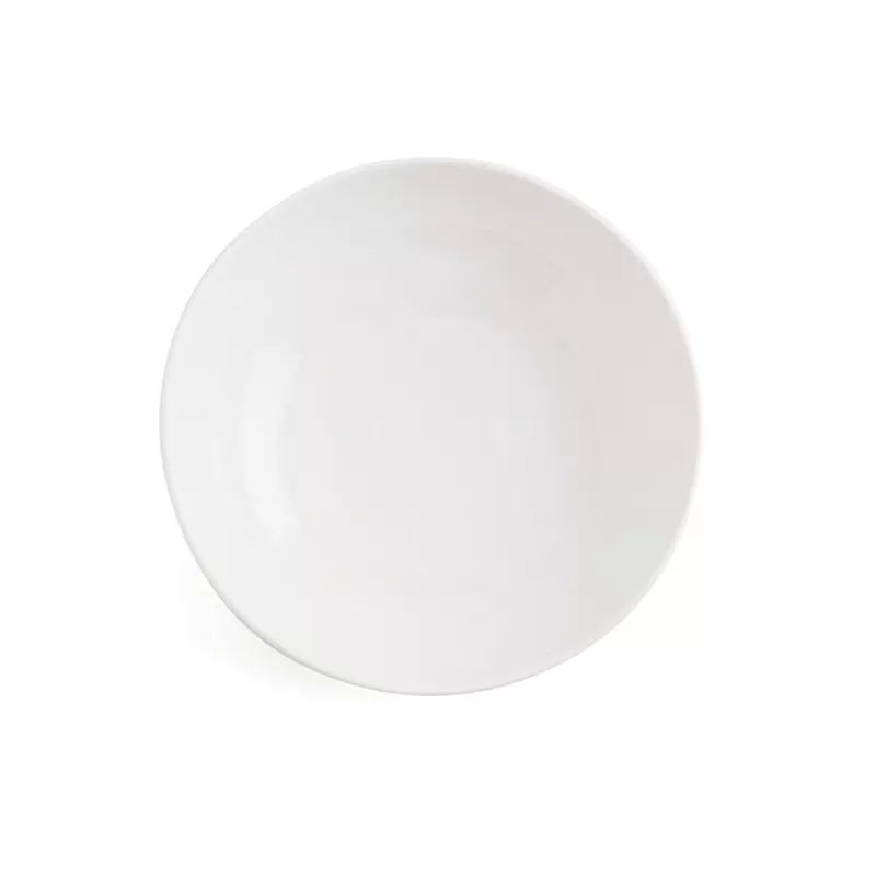 PLATO ARIANE COUPE VITAL HONDO 22 CM cerámica blanca, diseño elegante y acabado brillante para mesa moderna