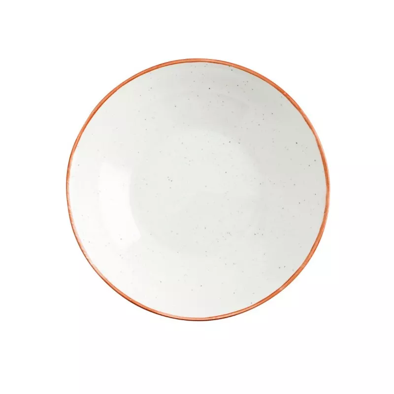 PLATO ARIANE TERRA ARENA HONDO 21 CM 7534114 color arena con diseño minimalista y acabado mate, ideal para servir sopas.