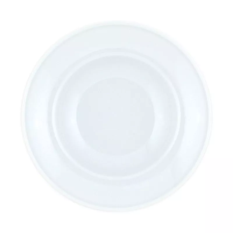 PLATO PASTA 24 BASIC/BCO DK100507 cerámico blanco con diseño clásico y acabado brillante, ideal para servir pasta.