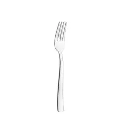Tenedor mesa Roma Monix de acero inoxidable pulido con diseño moderno y elegante.