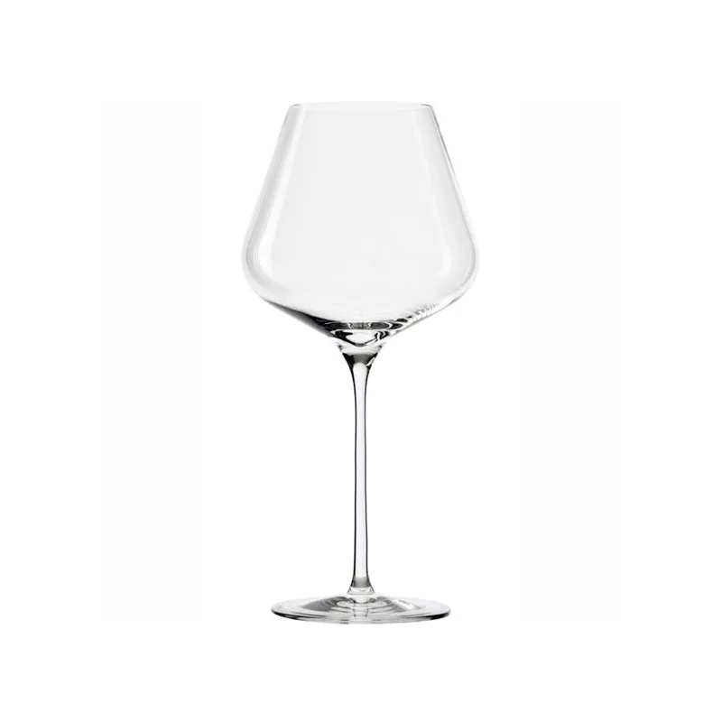 COPA QUATROPHIL BORGOÑA 71 CL de cristal transparente con diseño elegante y acabado fino para disfrutar del vino.