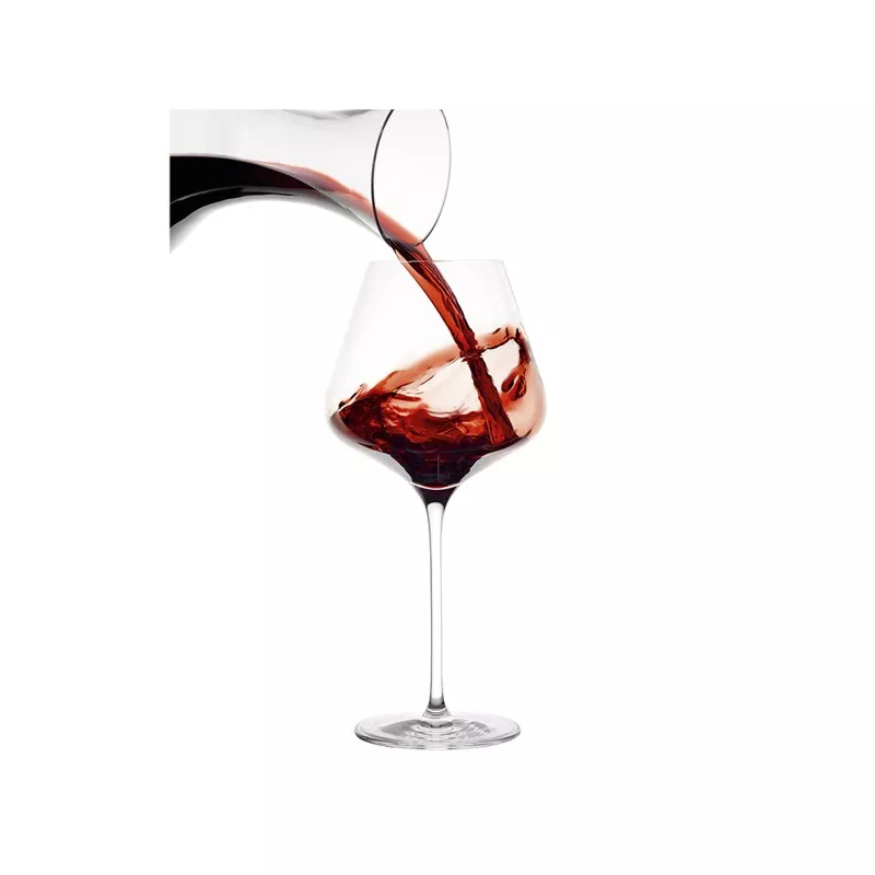 COPA QUATROPHIL BORGOÑA 71 CL de cristal transparente, diseño elegante y amplio para realzar el sabor del vino tinto.