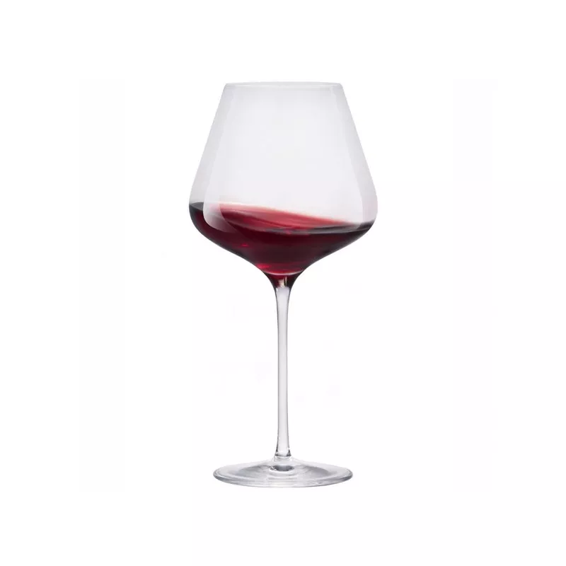 COPA QUATROPHIL BORGOÑA 71 CL de cristal transparente, diseño elegante y forma amplia para potenciar aromas del vino.