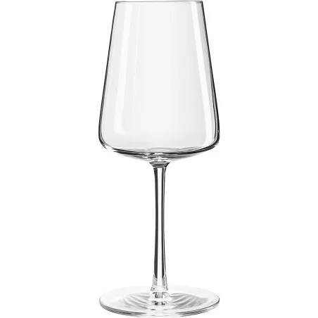 COPA POWER BCO 40 CL de cristal transparente, diseño elegante y moderno, ideal para degustar bebidas.