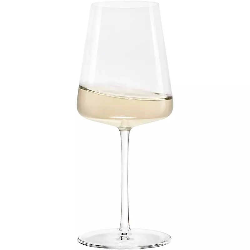 COPA POWER BCO 40 CL de cristal transparente con diseño moderno y acabado pulido ideal para vino blanco