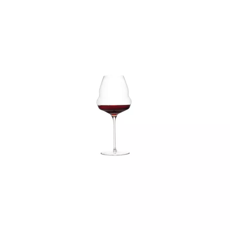 COPA VINO BORGOÑA COCOON 71 CL de cristal transparente con diseño elegante y base larga para realzar aromas.