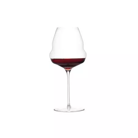COPA VINO BORGOÑA COCOON 71 CL de cristal transparente con diseño elegante y base larga para realzar aromas.