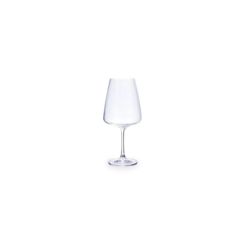 COPA BOHEMIA MAGNUS Nº2 0.75L de cristal transparente con diseño elegante y forma estilizada para vinos.