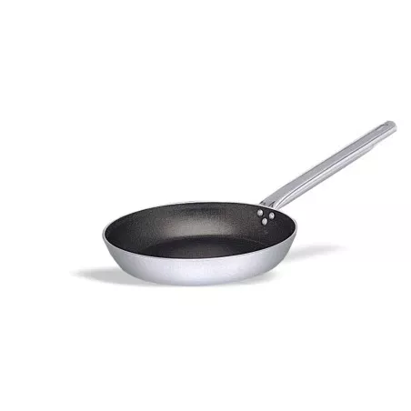 Sartén Pujadas Ergos 20 cm de aluminio profesional con recubrimiento antiadherente y mango ergonómico.