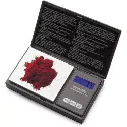 BASCULA PRECISION DIGITAL LACOR 650 GR. 61709 con pantalla LCD, plataforma de acero inoxidable y diseño compacto.