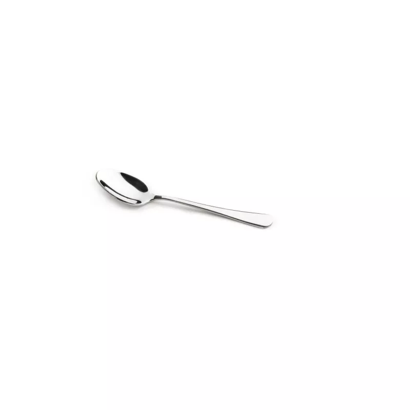 Cuchara Moka Vier Murano 4M10 de acero inoxidable con acabado pulido y diseño elegante para café.