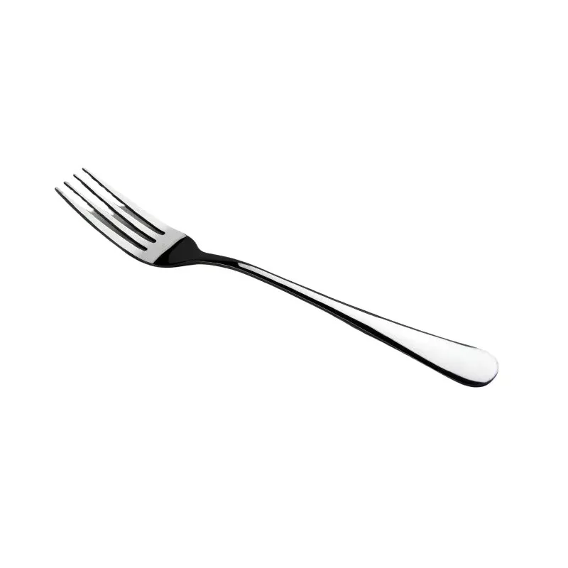 Tenedor mesa Vier Murano 1M10 de acero inoxidable pulido con diseño elegante y acabado brillante.
