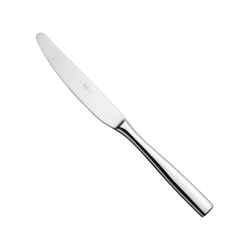 CUCHILLO MESA JAY GRAFITO acero inoxidable con acabado pulido y mango ergonómico en color grafito