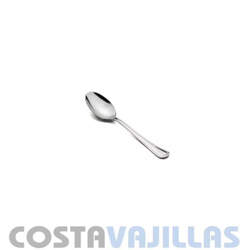 Cuchara Moka Sirio Pinti de acero inoxidable brillante con diseño elegante y acabado pulido.
