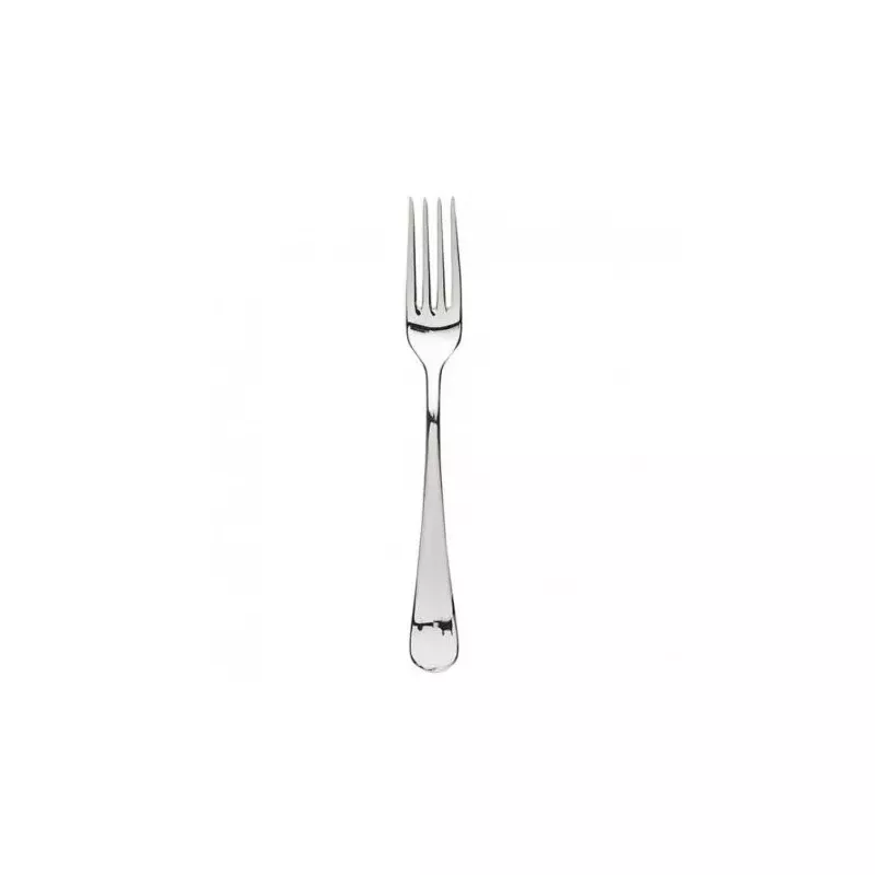 Tenedor mesa Roma Pinti de acero inoxidable brillante, diseño clásico y elegante, ideal para comedor.