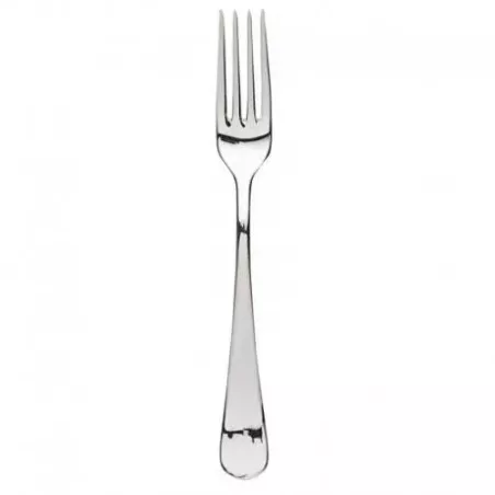 Tenedor mesa Roma Pinti de acero inoxidable brillante, diseño clásico y elegante, ideal para comedor.