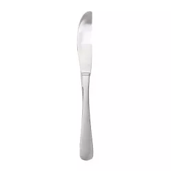 CUCHILLO MESA ROMA PINTI de acero inoxidable con diseño elegante y acabado pulido, perfecto para ocasiones especiales