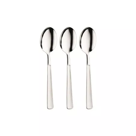 Cuchara Moka Roma Pinti de acero inoxidable brillante, diseño moderno y acabado pulido, ideal para el hogar.
