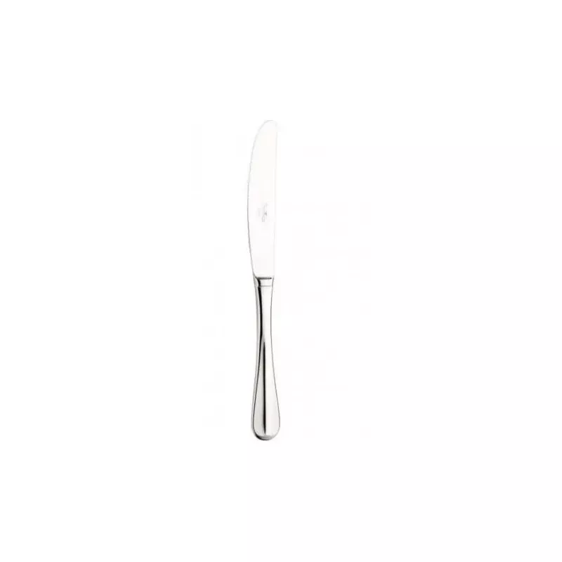 Cuchillo postre Roma Pinti de acero inoxidable con acabado brillante y diseño elegante.