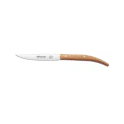 CUCHILLO CHULETERO ARCOS 373728 de acero inoxidable con mango de madera y diseño ergonómico para un uso cómodo