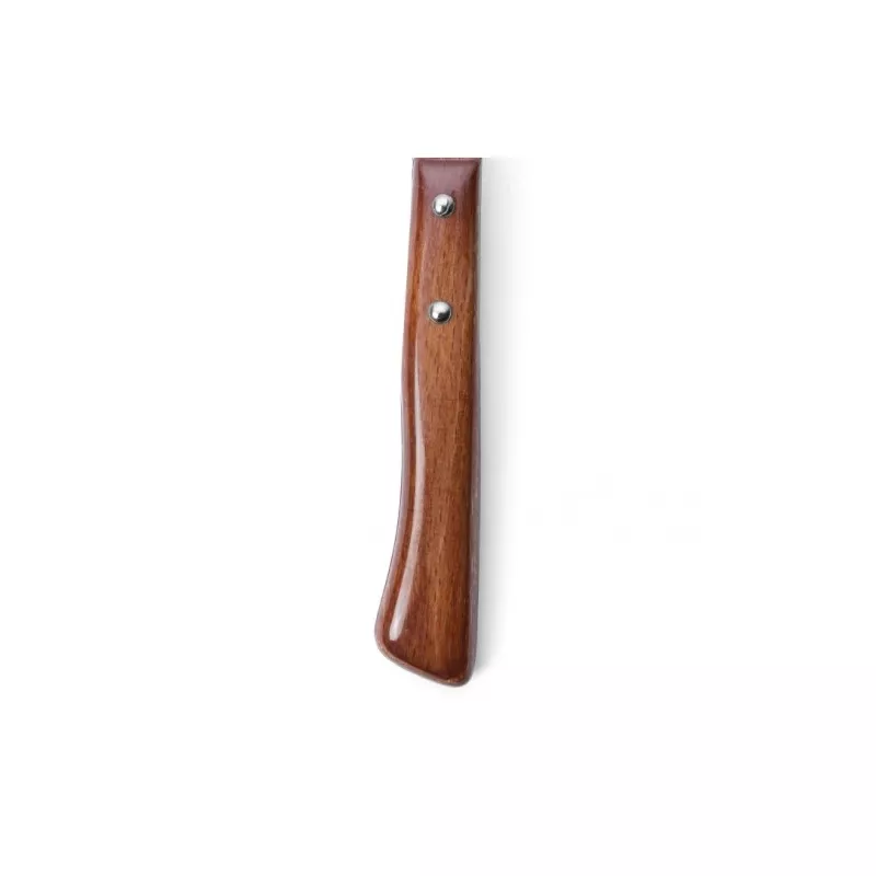 Tenedor 371600 ARCOS M/MAD de acero inoxidable con mango de madera y diseño ergonómico para uso gastronómico.