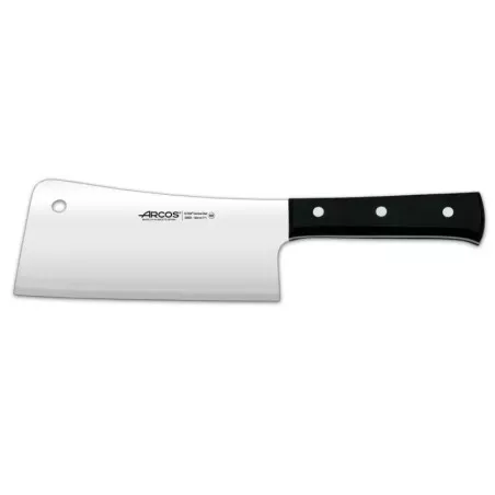 MACHETA REFª 288300 PLASTICO ARCOS con hoja de acero inoxidable y mango de plástico negro ergonómico