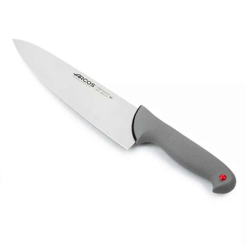 Cuchillo RFª 241100 ARCOS de acero inoxidable con mango ergonómico y diseño elegante para cocina.