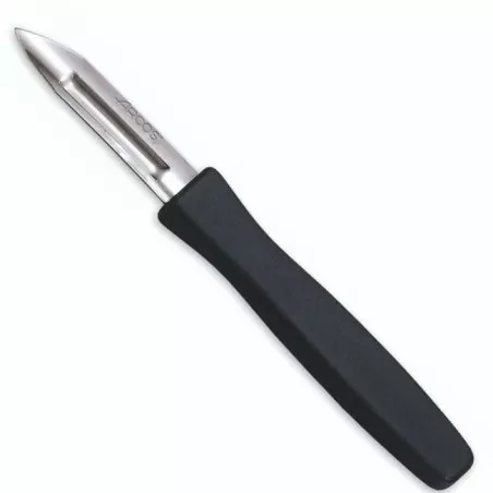 Mondador RFª 181300 ARCOS pelador de acero inoxidable con mango ergonómico de plástico negro