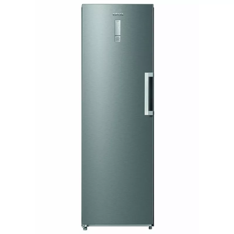 Congelador vertical Edesa EZS-1823 NF EX 273L – libre instalación en acero inoxidable con diseño moderno y acabado mate