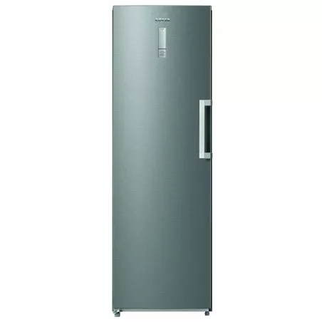 Congelador vertical Edesa EZS-1823 NF EX 273L – libre instalación en acero inoxidable con diseño moderno y acabado mate