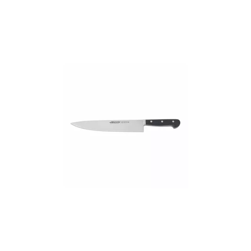 Cuchillo RFª 225300 OPERA ARCOS de acero inoxidable con mango negro y diseño ergonómico de alta calidad