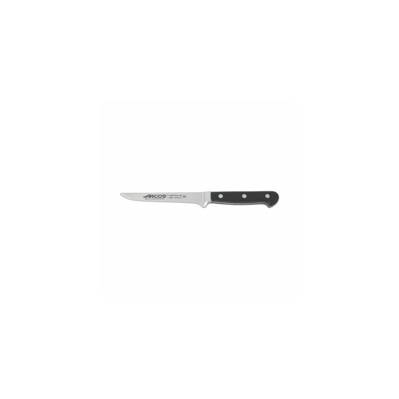 Cuchillo RFª 226200 OPERA ARCOS de acero inoxidable con mango negro ergonómico y hoja afilada de precisión
