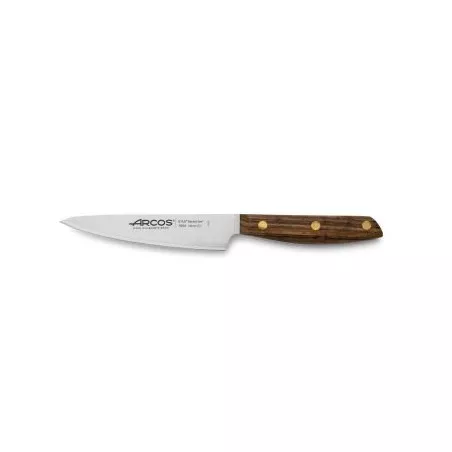 Cuchillo RFª 165400 NORDIKA ARCOS de acero inoxidable con mango de madera y diseño ergonómico