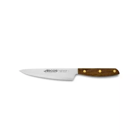 Cuchillo RFª 165900 NORDIKA ARCOS de acero inoxidable con mango de madera y diseño ergonómico
