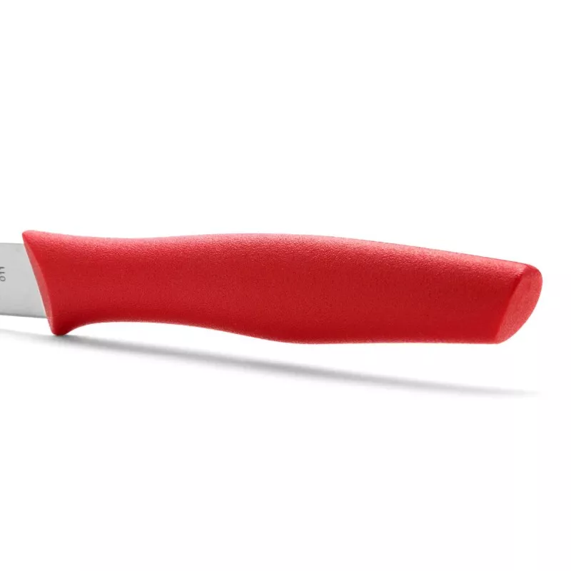 MONDADOR RFª 188522 ARCOS ROJO 85mm cuchillo con mango ergonómico de color rojo y hoja de acero inoxidable.